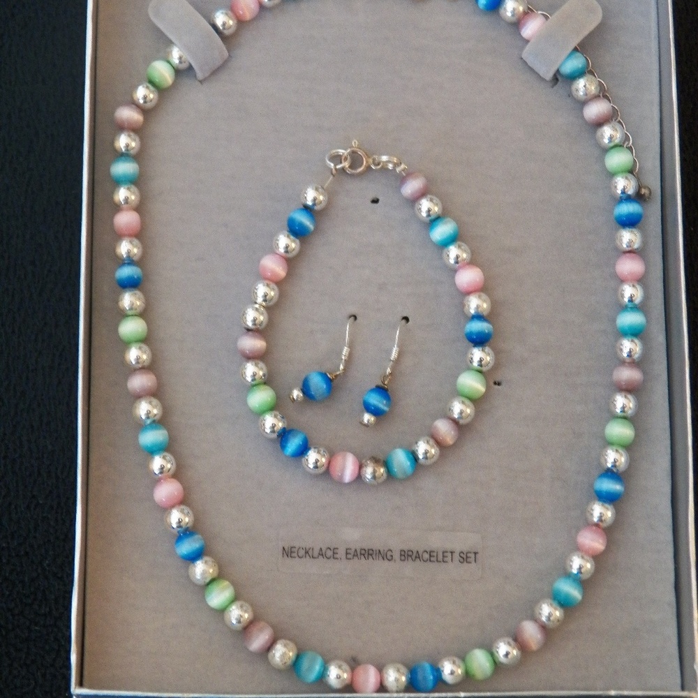 16 Necklace Earring and Bracelet Set